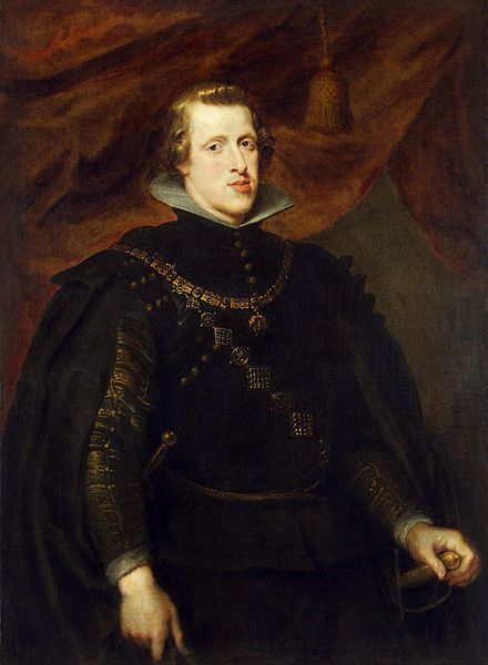 Philip IV Hapsburg King of Spain ca. 1625 by Peter Paul Rubens (1577-1640)  Russian State Hermitage Museum St. Petersburg 1769 